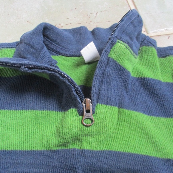 Blue and Green striped Old Navy Sweater - Picture 3 of 5